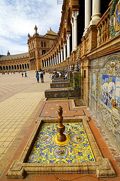 Palacio de Espana, Seville, Andalusia, Spain