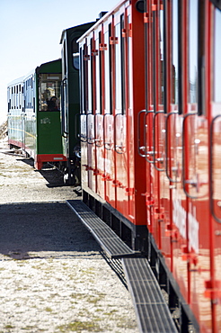 The Schafbergbahn, cog railway on the Schafberg Mountain, Salzburg, Austria, Europe