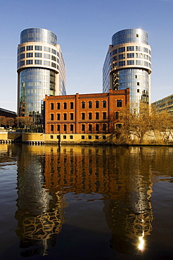 Ministry of the Interior, in foreground the river Spree, Berlin, Germany