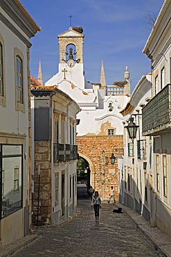 Old part of town, Faro, Algarve, Portugal