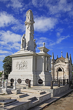 Cementerio Cristobal Colon (Christoph Columbus Cemetery) in Havana, Cuba, Caribbean