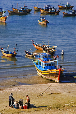 Fishing - Habor of Mui Ne, Vietnam, Asia