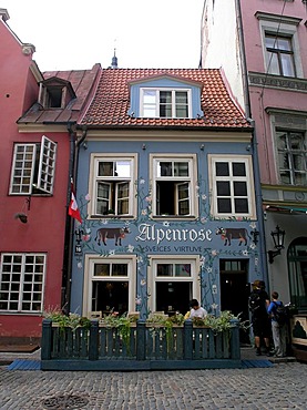 Restaurant Alpenrose in Riga Latvia