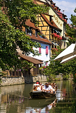 Petite Venise, Colmar, Alsace, France, Europe