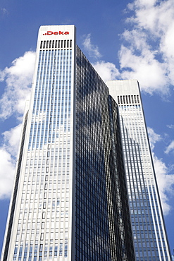 Deka investment company of the Sparkasse, office tower block, Frankfurt am Main, Hesse, Germany, Europe