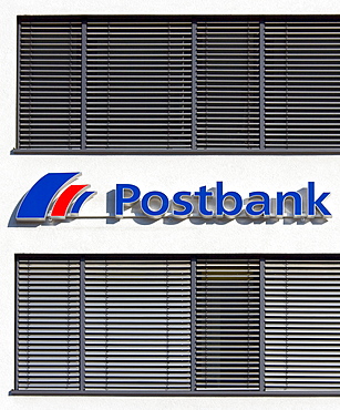 Postbank building, detail