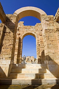 Hadrians baths at Leptis Magna