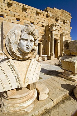 New forum at Leptis Magna