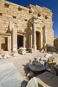 New forum at Leptis Magna