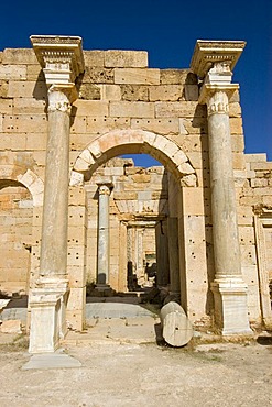 New forum at Leptis Magna