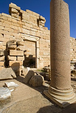 Severian basilica of Leptis Magna