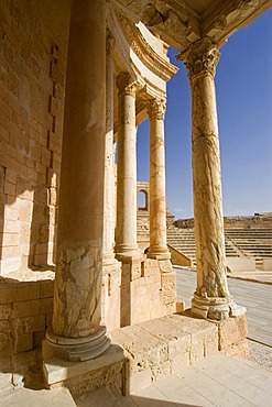 Roman theater of Sabrata, Libya