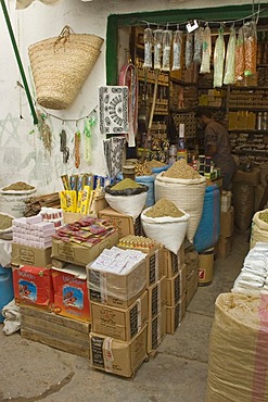 Little shop in the bazaar of Tripolis, Tripoli, Libya