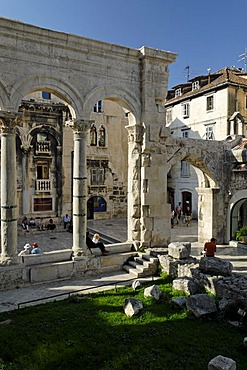 Historic city of Split, Diocletian Palace, Dalmatia, Croatia