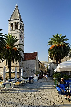 Church in the historic old town of Trogir, Dalmatia, Croatia