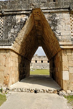 Cuadrangulo de las Monjas, quadrangle or square of the nuns, Maya archeological site Uxmal, Yucatan, Mexico