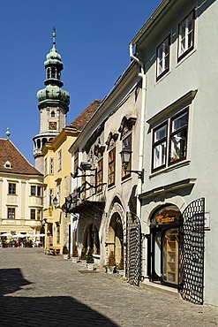 Historic old town of Sopron, Hungaria