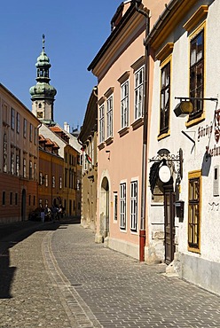 Historic old town of Sopron, Hungaria