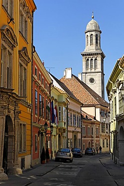 Historic old town of Sopron, Hungaria