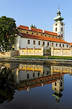 Historic old town of Ceske Budejovice, Budweis, Budvar, Bohemia, Czech Republic