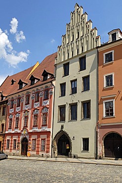 Historic old town of Cheb, Eger, west Bohemia, Czech Republik