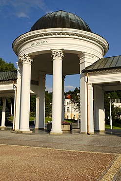 Health resort Marianske Lazne, Marienbad, west Bohemia, Czech Republik