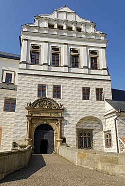 Historic old town of Pardubice, Bohemia, Czech Republik