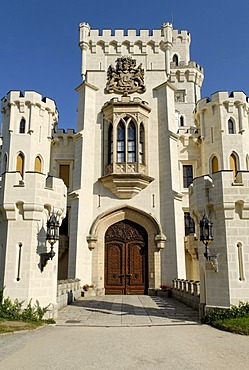 Hluboka castle, South Bohemia, Czech Republik