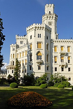 Hluboka castle, South Bohemia, Czech Republik