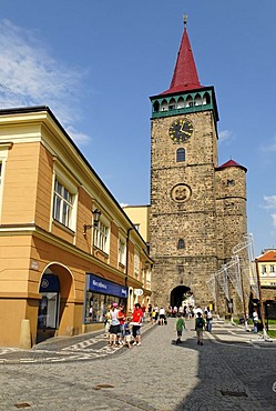 Historic old town of Jicin, East Bohemia, Czech Republic