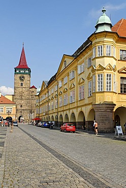 Historic old town of Jicin, East Bohemia, Czech Republic