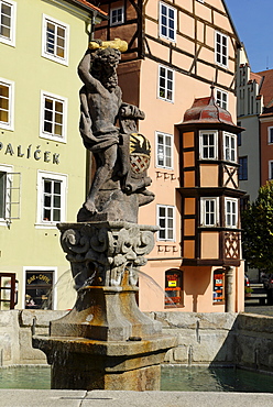 Stoeckl, historic old town of Cheb, Eger, west Bohemia, Czech Republik