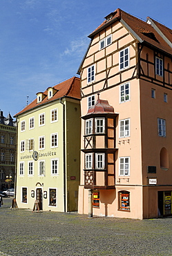 Stoeckl, historic old town of Cheb, Eger, west Bohemia, Czech Republik