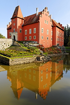 Cervena Lhota castle, south Bohemia, Czech Republic