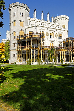 Hluboka castle, south Bohemia, Czech Republik