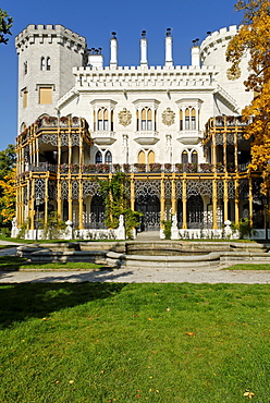 Hluboka castle, south Bohemia, Czech Republik