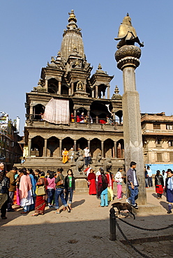 Krishna Mandir Temple, Durbar Square of Patan, Lalitpur, Kathmandu, Nepal