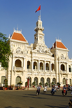 Historic city hall of Saigon, Ho Chi Minh City, Vietnam