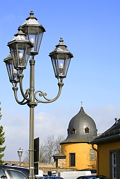 Montabaur Palace, elite education centre, Montabaur town landmark, Westerwaldkreis, North Rhine-Westphalia, Germany