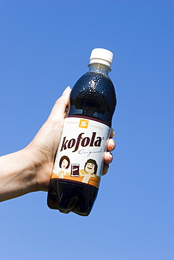 Kofola, lemonade containing caffeine, made of Kofo syrup