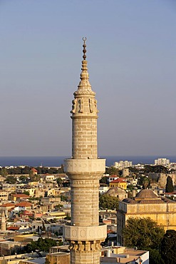 The old town of Rhodes with the hammam, Greece, Europe