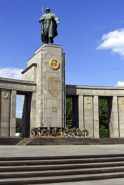 Soviet War Memorial on the 17th June in Berlin, Germany, Europe