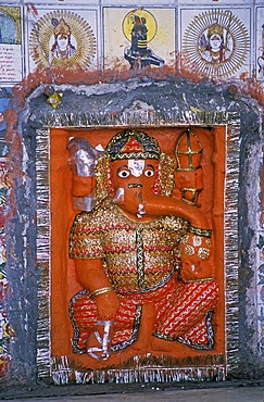 Ganesha-shrine, Gwalior, Madhya Pradesh, India, Southasia, Asia