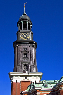 St. Michaelis Church, Hamburg, Germany, Europe