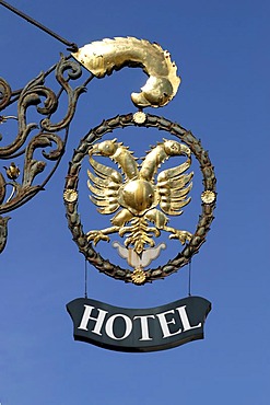 Sign: "hotel".