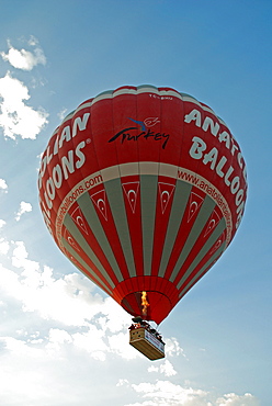 Hot-air ballon, Cappadocia, Turkey