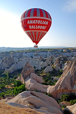 Hot-air ballon, Cappadocia, Turkey