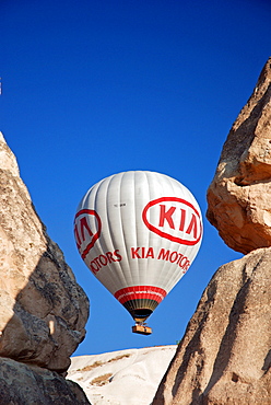 Hot-air ballon, Cappadocia, Turkey