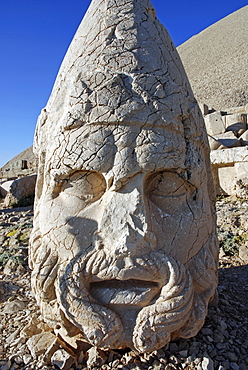 Tomb-sanctuary Nemrut Dagi, Anatolia, Turkey