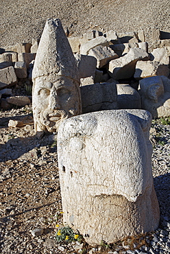 Tomb-sanctuary Nemrut Dagi, Anatolia, Turkey